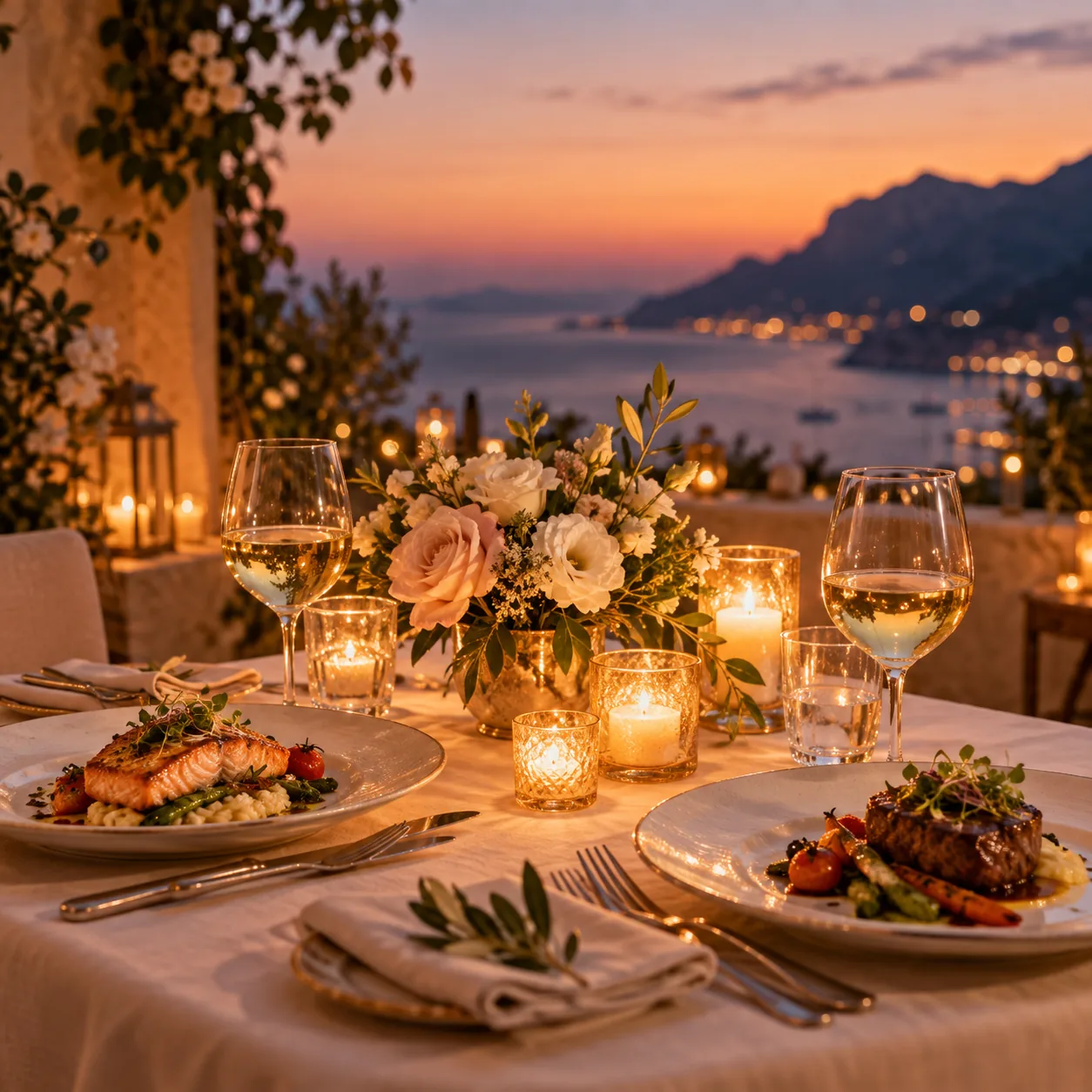 Imagem de Jantar romântico para os recém-casados